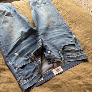 Frame Denim Original High-Rise Straight Leg Jeans